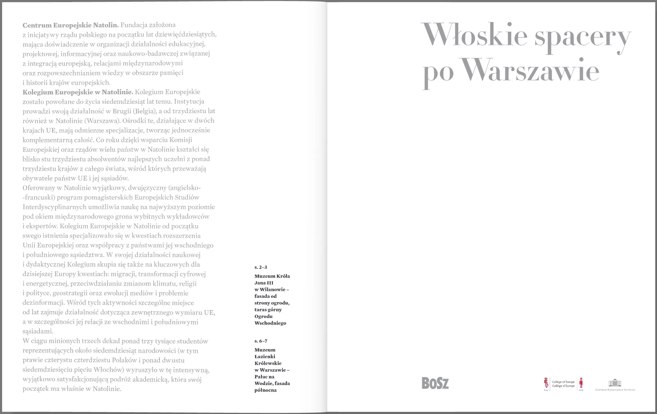 Włoskie spacery po Warszawie – strony 1